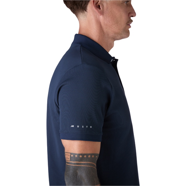 2026 Musto Herre Evo Crew Pro Lite Polo 84220 - Navy